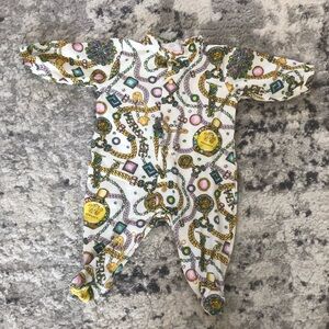 Versace baby onesie